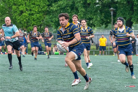 RQ 2025 - Super Ligue M - Rugby Club de Montréal (15) vs (31) Town Mount Royal - 1st half - Reel Juan