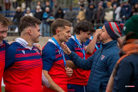 RSEQ 2025 - Rugby M - Finale - ETS vs Université de Montréal - Remise de médailles