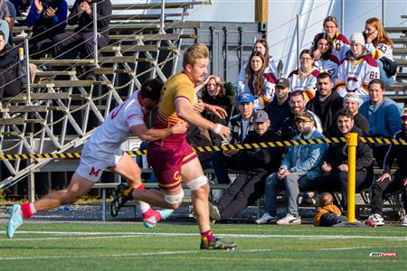 RSEQ 2025 - Rugby M - Concordia vs McGill - Last 30 minutes of the Dave Hardy Cup