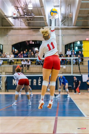 RSEQ 2025 - Volleyball F - 1/2 finale 1 - U de Montréal (1) vs (3) McGill