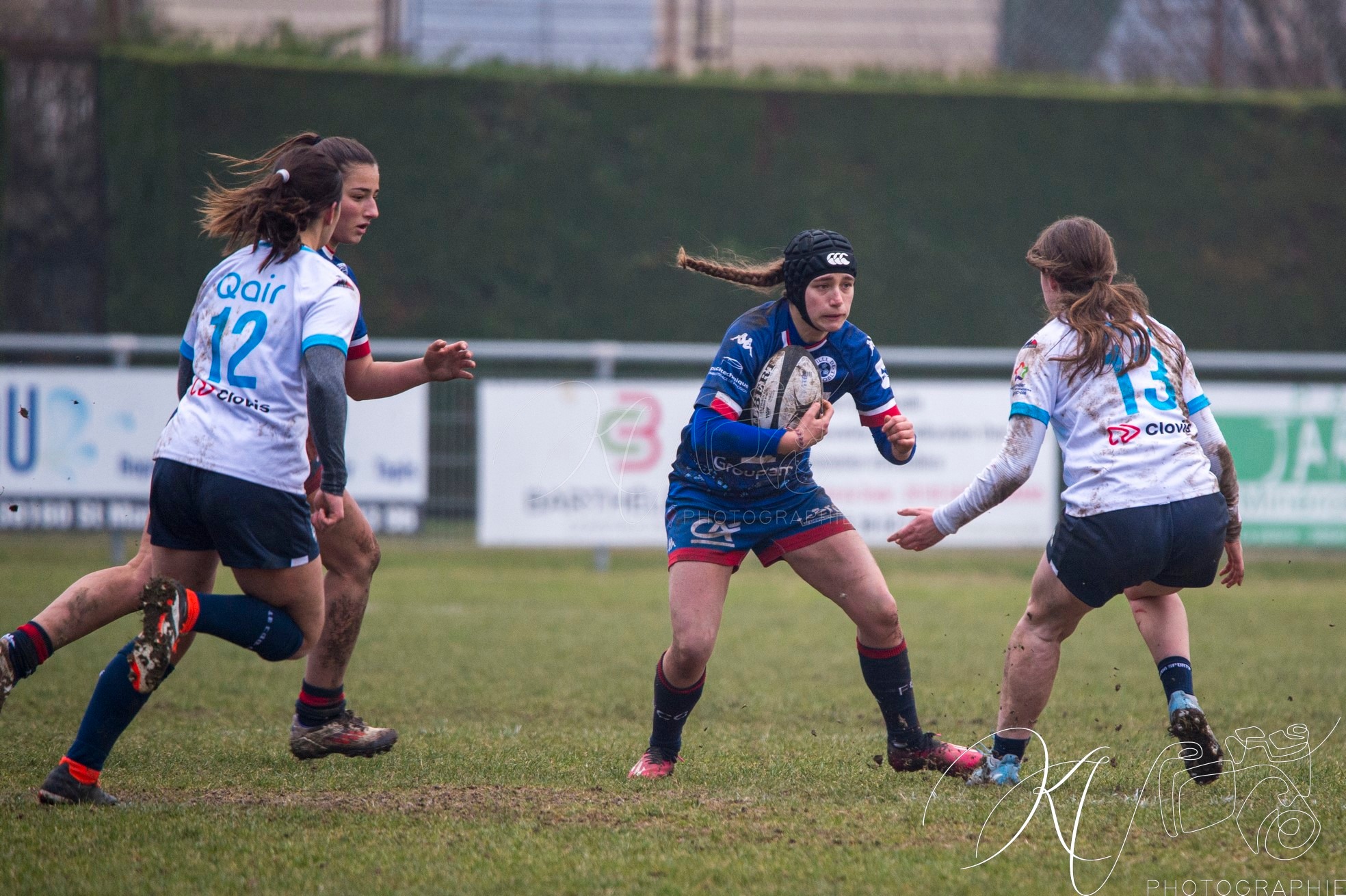  FC Grenoble Rugby - Montpellier Hérault Rugby - Rugby - FFR 2025 - U-18 Fém - Grenoble vs Montpellier (#FFR25U18GREMON1) Photo by: Karine Valentin | Siuxy Sports 2025-01-18