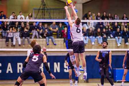 RSEQ 2025 - Volleyball M - Université de Montréal (3) vs (0) UNB