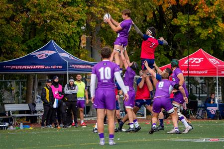 RSEQ 2025 - Rugby M - Piranhas ETS vs Bishop's Gaiters - Reel 1