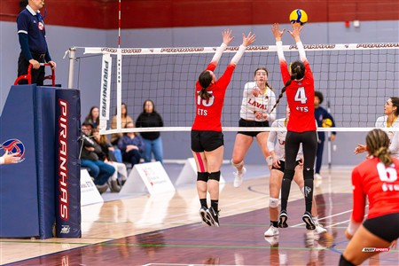 RSEQ 2025 - Volleyball F - ETS (0) vs (3) Université Laval