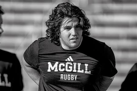 RSEQ 2025 - Rugby M - McGill University vs Université de Montréal - B&W
