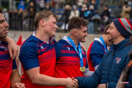 RSEQ 2025 - Rugby M - Finale - ETS vs Université de Montréal - Remise de médailles