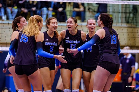 RSEQ 2025 - Volleyball F - Université de Montréal (3) vs (0) ETS