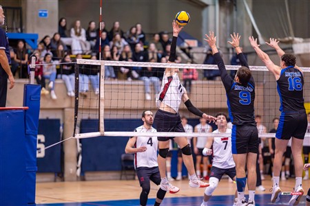 RSEQ 2025 - Volleyball M - Université de Montréal (3) vs (0) UNB
