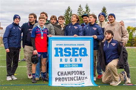 RSEQ 2025 - Rugby M - Finale - ETS vs Université de Montréal - Après Match