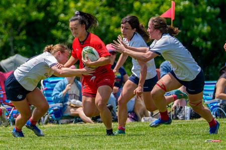 RQ 2025 - Super Ligue Fém - SABRFC (14) vs (43) Club de Rugby de Québec