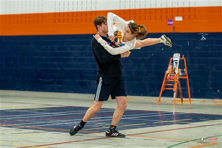 Représentation théâtrale d'avant match - Volleyball