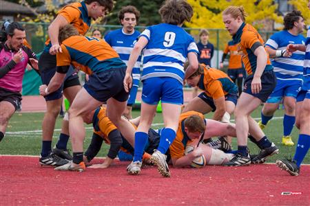 RSEQ 2025 - Demi-finale Rugby M - Cegep André-Laurendeau vs College Dawson
