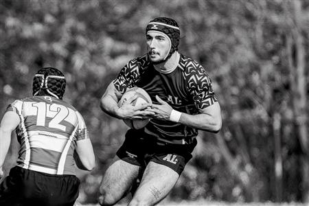 RSEQ 2025 - Rugby M - Brébeuf vs André-Laurendeau - B&W