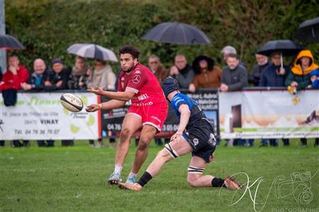 FFR 2025 - Féd 2 - US Vinay (24) vs (10) Stade Olympique Voironnais
