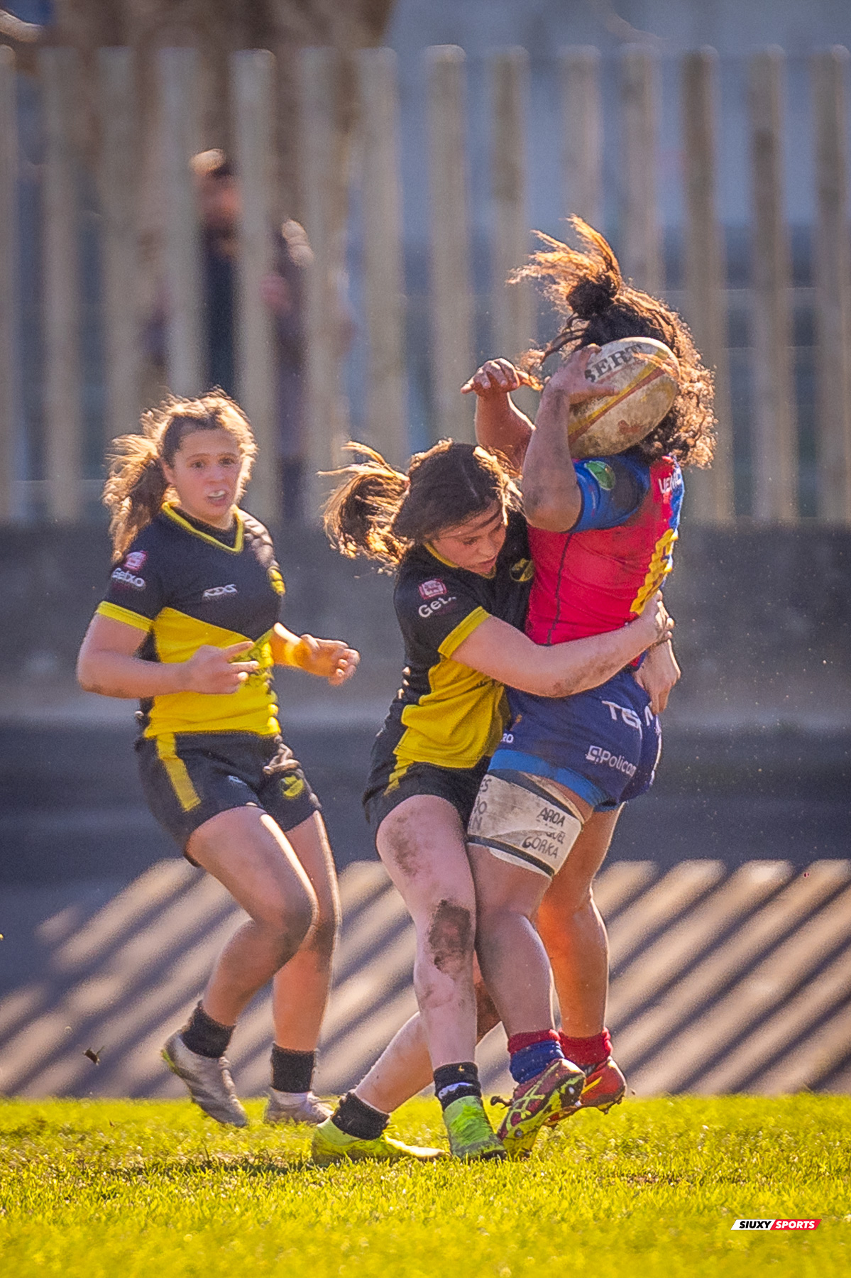  Getxo Artea Rugby Taldea - Futbol Club Barcelona Rugby - Rugby - FER 2025 - LIGA IBERDROLA - GETXO NESKAK (33) vs (12) AVFCBR FEM (#FER25LIGNBR01) Photo by: Fredy Monfoto | Siuxy Sports 2025-01-19