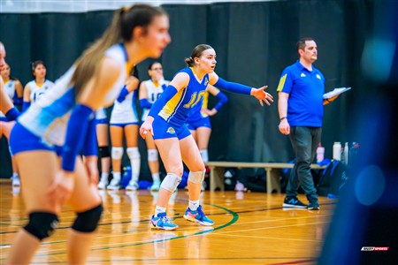 RSEQ 2025 - Volleyball F D2 - Championnat de Conférence - John-Abbott (1) vs (2) Lionel-Groulx