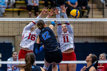 RSEQ 2025 - Volleyball F - 1/2 finale 3 - U de Montréal (3) vs (0) McGill