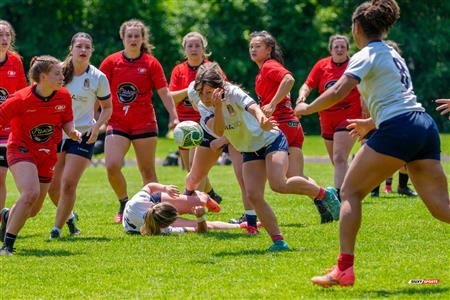 RQ 2025 - Super Ligue Fém - SABRFC (14) vs (43) Club de Rugby de Québec