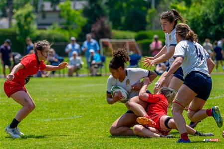 RQ 2025 - Super Ligue Fém - SABRFC (14) vs (43) Club de Rugby de Québec