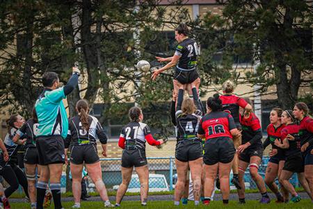 RQ 2025 - LPR2 F - Club de Rugby de Québec (0) vs (39) Saint-Georges Lumberjacks