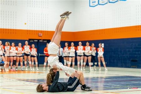 Représentation théâtrale d'avant match - Volleyball