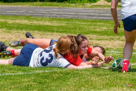 RQ 2025 - Super Ligue Fém - SABRFC (14) vs (43) Club de Rugby de Québec