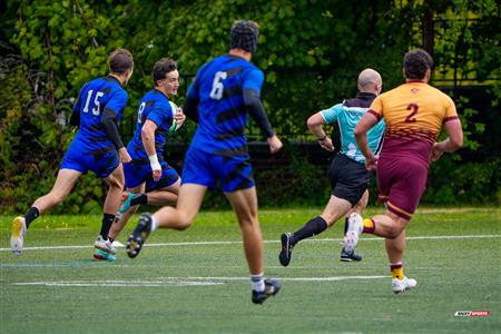 RSEQ 2025 - Rugby M - Université de Montréal vs Concordia University - Première mi-temps