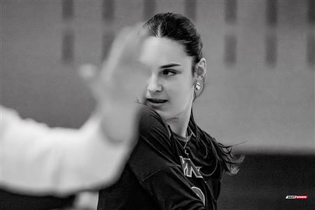 RSEQ 2025 - Volleyball F D1 - André Laurendeau vs Édouard-Montpetit - B&W