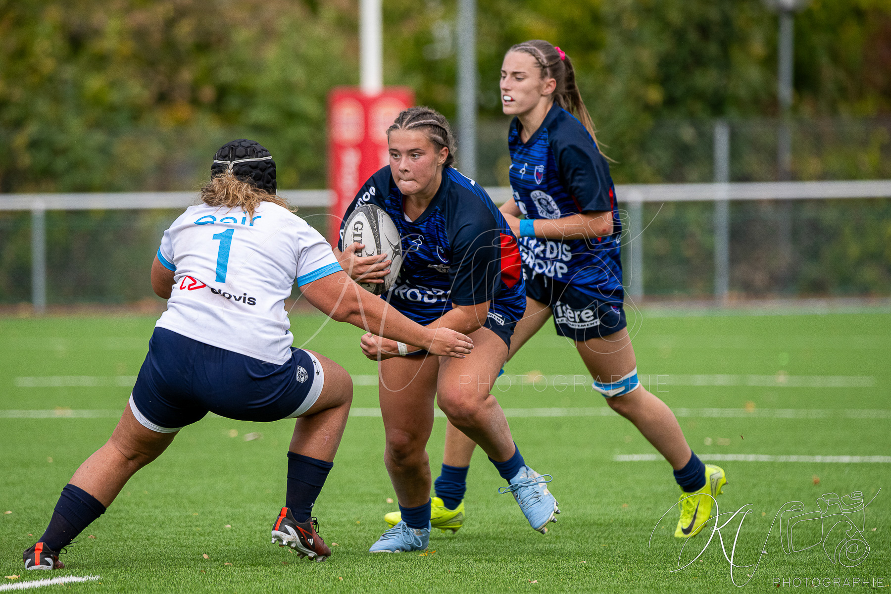  FC Grenoble Rugby - Montpellier Hérault Rugby - Rugby - FFR 2025 - U18 F - Amazones FCG vs Montpellier (#FFR25U18FAM10) Photo by: Karine Valentin | Siuxy Sports 2025-10-18