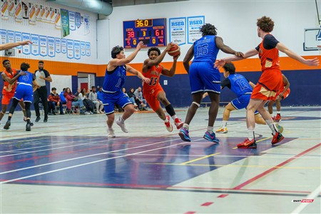 RSEQ 2025 - Basketball M D2 - André Laurendeau (66) vs (75) Dawson College