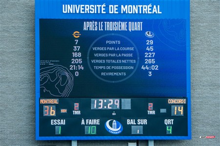 RSEQ 2025 - Football Universitaire - Carabins vs Stingers - Ambiance & Cheerleading