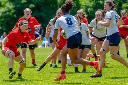 RQ 2025 - Super Ligue Fém - SABRFC (14) vs (43) Club de Rugby de Québec