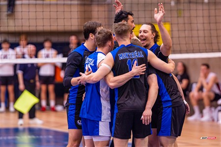 RSEQ 2025 - Volleyball M - Université de Montréal (3) vs (0) UNB