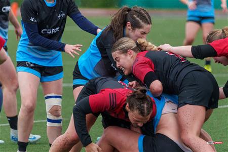 RQ 2025 - LPR2 F - Montreal Wanderers (38) vs (14) Club de Rugby de Québec