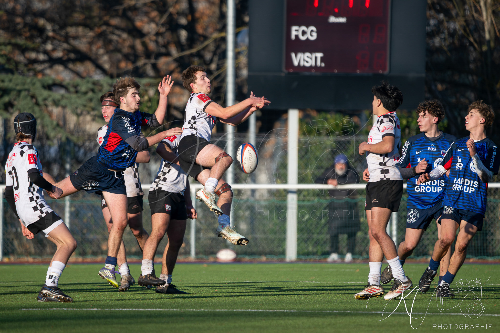  FC Grenoble Rugby - Valence Romans DR - Rugby - FFR 2025 - Alamercery Crabos - FC Grenoble vs Valence Romands DR (#FFR25AVGVR12) Photo by: Karine Valentin | Siuxy Sports 2025-12-13