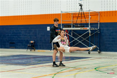 Représentation théâtrale d'avant match - Volleyball