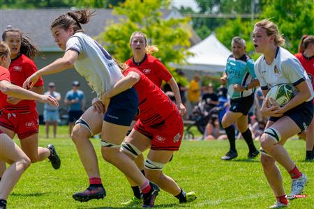 RQ 2025 - Super Ligue Fém - SABRFC (14) vs (43) Club de Rugby de Québec