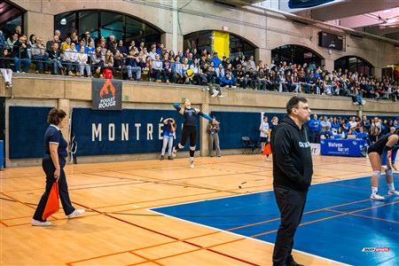 RSEQ 2025 - Volleyball F Finale 1 - Université de Montréal (3) vs (1) Université Laval