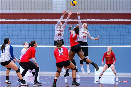 RSEQ 2025 - Volleyball F - ETS (0) vs (3) Université Laval