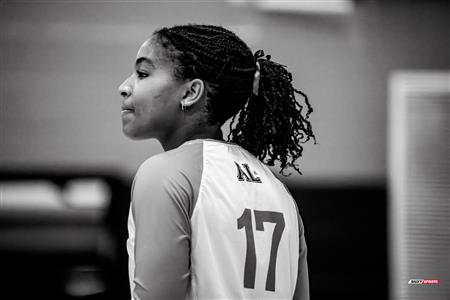 RSEQ 2025 - Volleyball F D1 - André Laurendeau vs Édouard-Montpetit - B&W