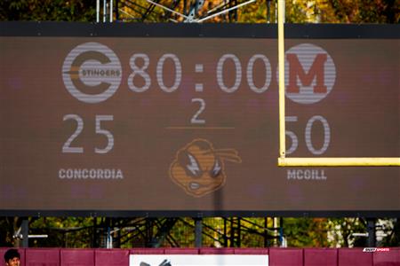 RSEQ 2025 - Rugby M - Concordia vs McGill - Last 30 minutes of the Dave Hardy Cup