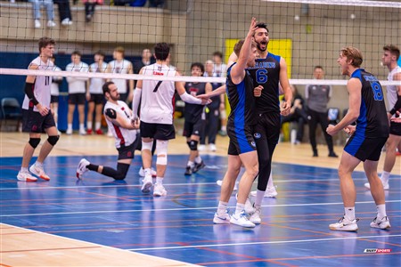 RSEQ 2025 - Volleyball M - Université de Montréal (3) vs (0) UNB