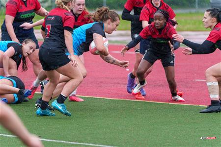 RQ 2025 - LPR2 F - Montreal Wanderers (38) vs (14) Club de Rugby de Québec