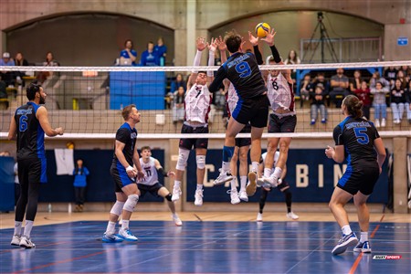 RSEQ 2025 - Volleyball M - Université de Montréal (3) vs (0) UNB