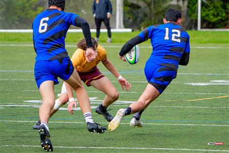 RSEQ 2025 - Rugby M - Université de Montréal vs Concordia University - Première mi-temps