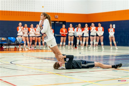 Représentation théâtrale d'avant match - Volleyball