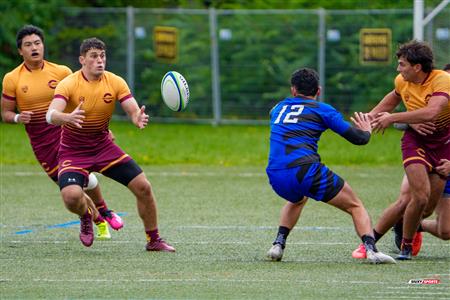RSEQ 2025 - Rugby M - Université de Montréal vs Concordia University - Première mi-temps