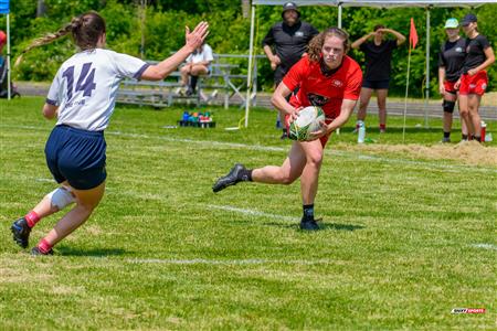 RQ 2025 - Super Ligue Fém - SABRFC (14) vs (43) Club de Rugby de Québec
