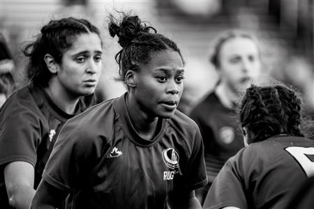 RSEQ 2025 - Rugby F Final Bronze - Concordia vs U. de Montréal - Before & After Match - B&W