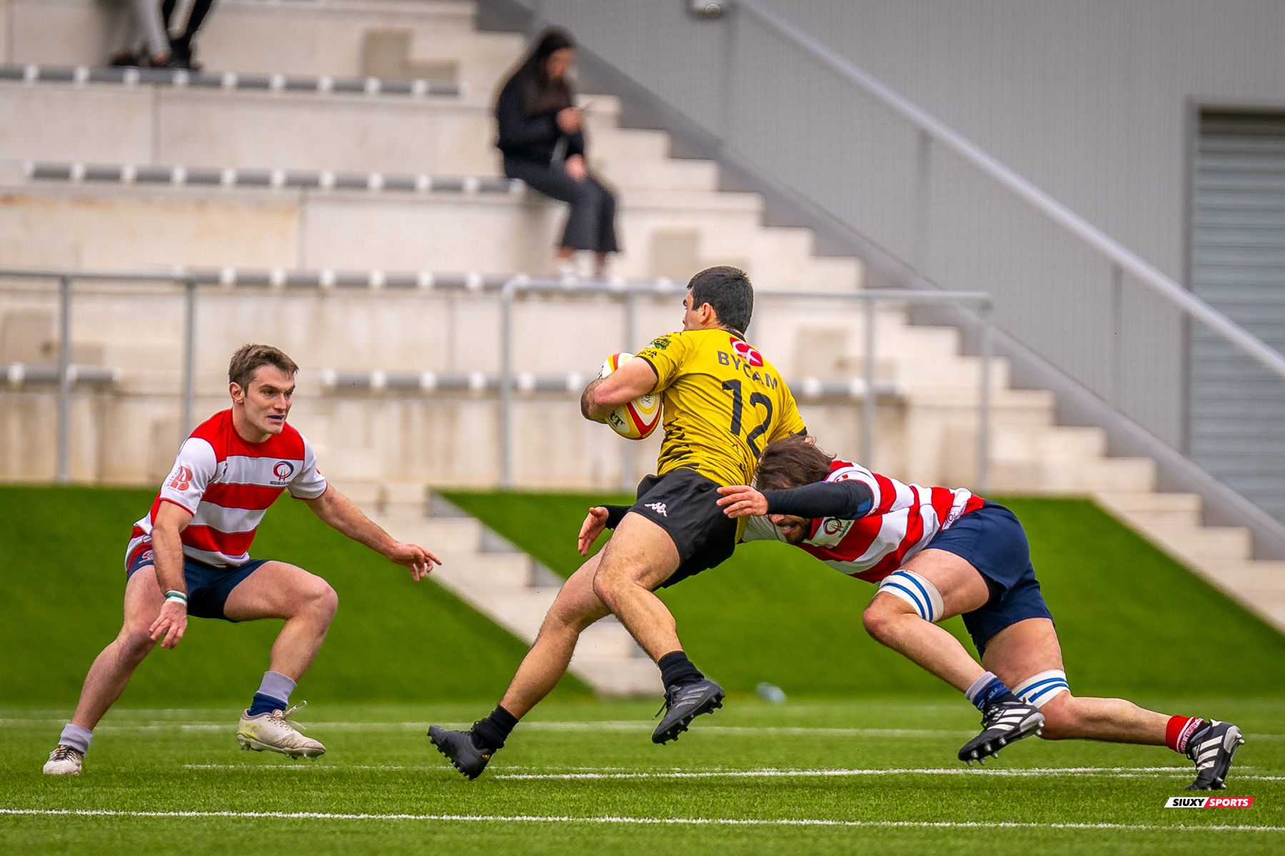  Universitario Bilbao Rugby - Getxo Artea Rugby Taldea - Rugby - FER 2025 - DHB Grupo A - Uni Bilbao Rugby (27) vs (33) Getxo Rugby (#FER25DHBUBRGR03) Photo by: Fredy Monfoto | Siuxy Sports 2025-03-15